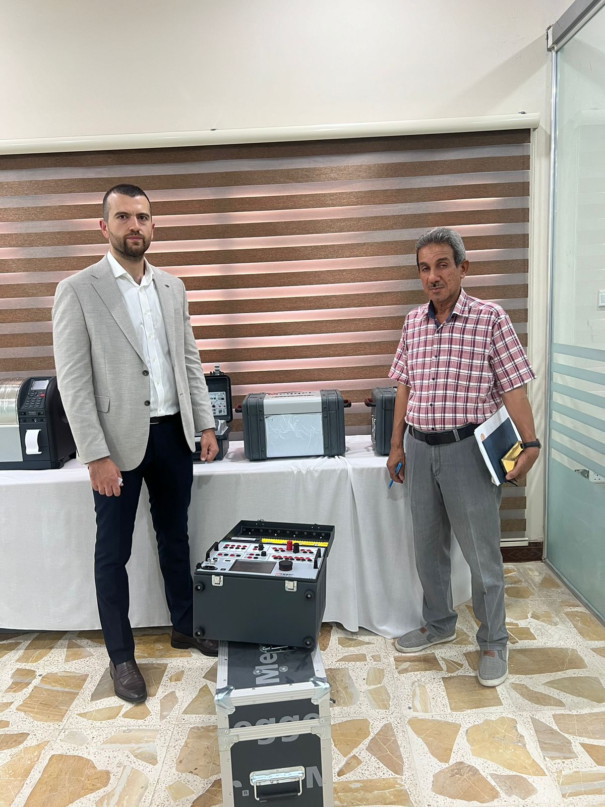 CIVILAND Maintenance Manager attends the opening of TECH EQUIPMENTS’ Calibration, Engineering Testing and Training Laboratory.